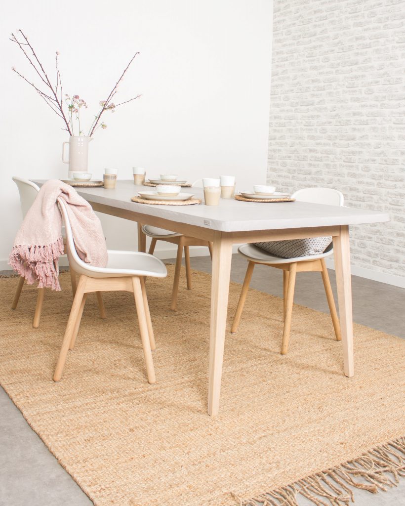 PURE CONCRU table rectangle - PURE Wood Design