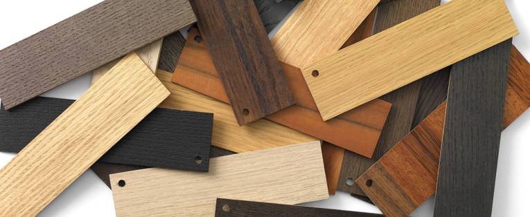 Architectuur Bloesem als resultaat Kleurstalen eikenhout - PURE Wood Design