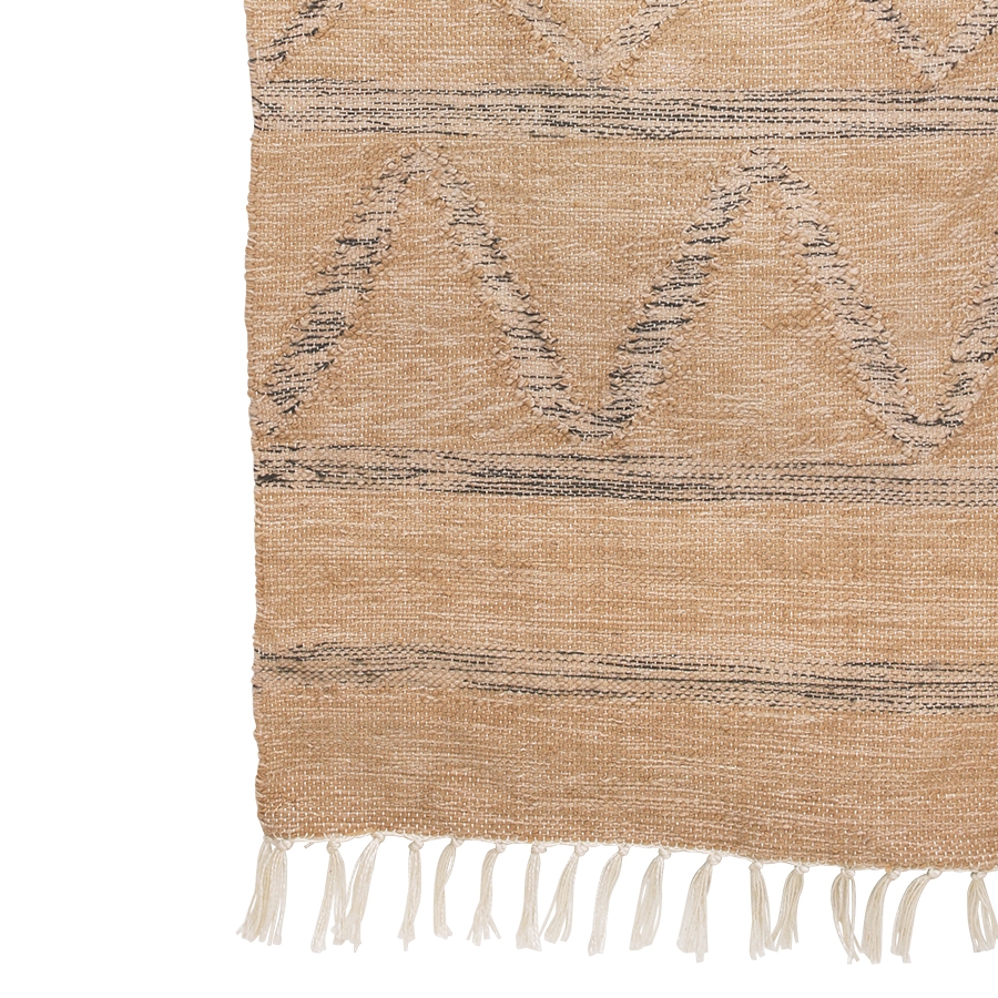 serie variabel Vertrek naar HK Living - Handgeweven tapijt voor binnen/buiten naturel - PURE Wood Design
